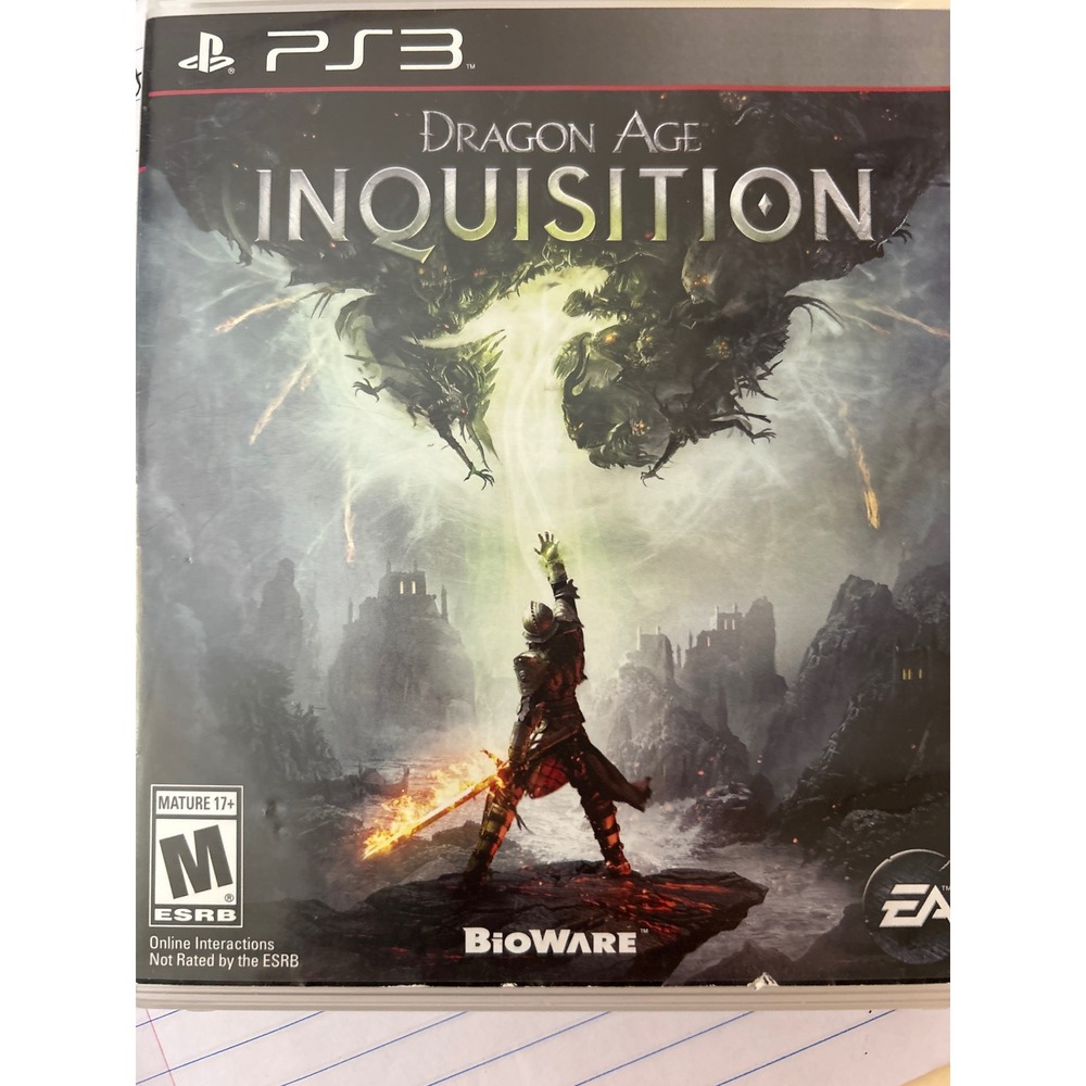 Dragon Age Inquisition PS3 Game Playstation 3 RPG Action‎ Adventure